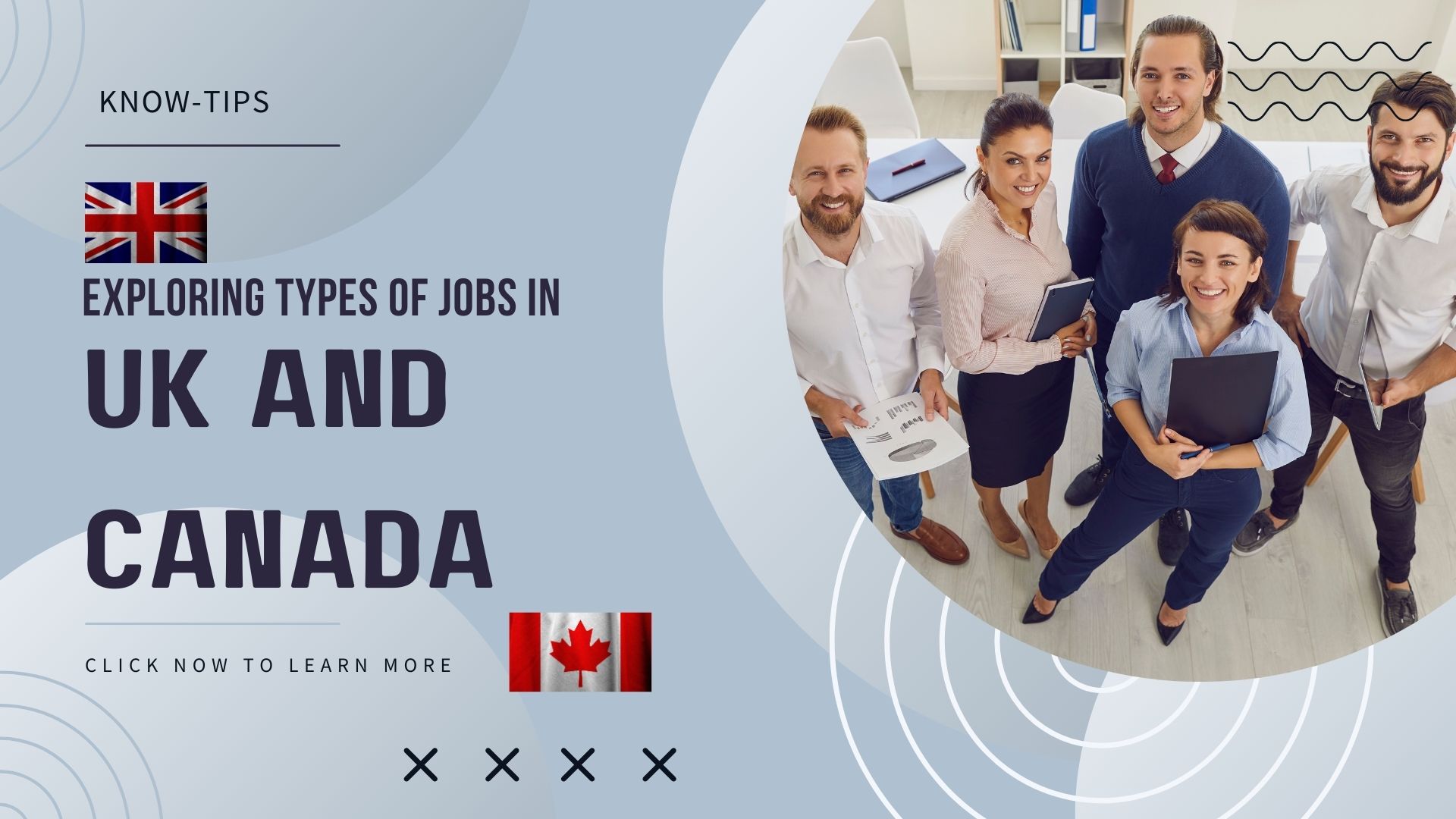 Jobs in the UK and Canada